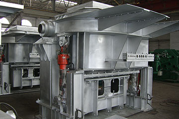 side -furnace Horizontal continuous casting line